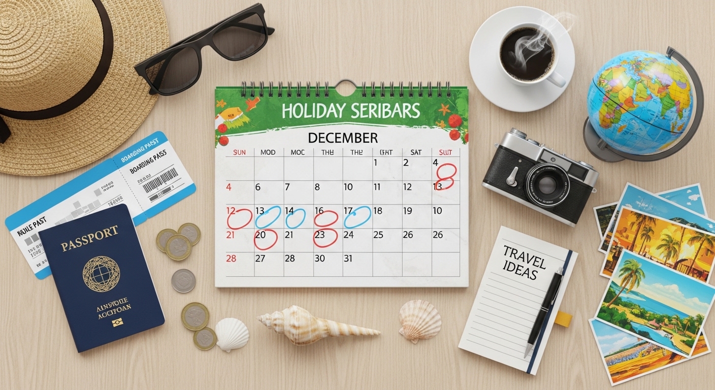 Using Holiday Calendars for Travel Planning