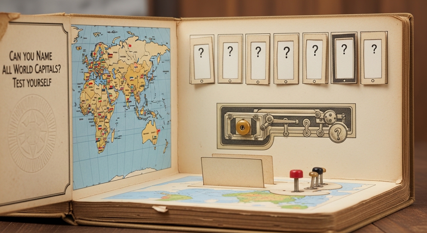 Can You Name All World Capitals? Test Yourself