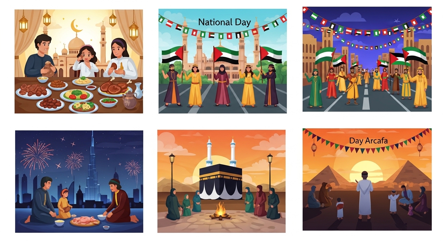 Public Holidays in the Middle East